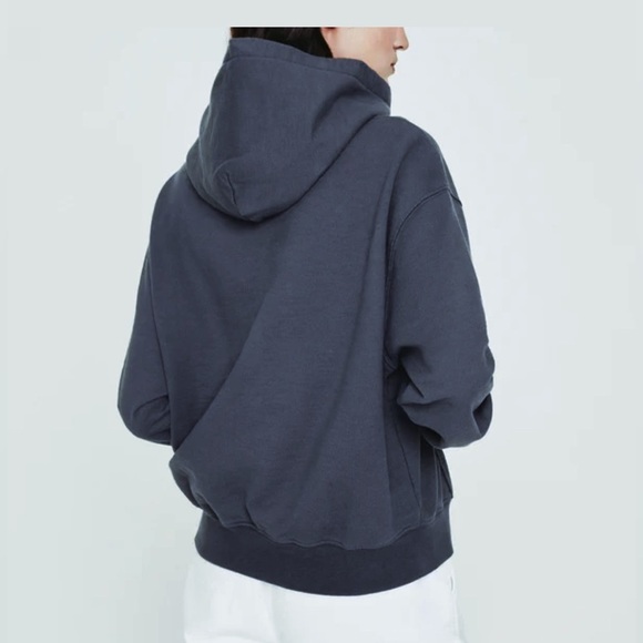 AG Nova Relaxed Hoodie in Slate Grey - Picture 5 of 7